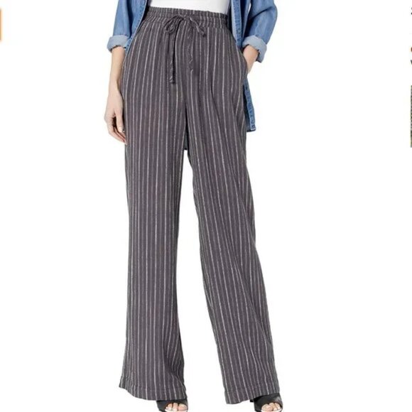 Splendid "Mead" wide leg LINEN Pants - Picture 1 of 5